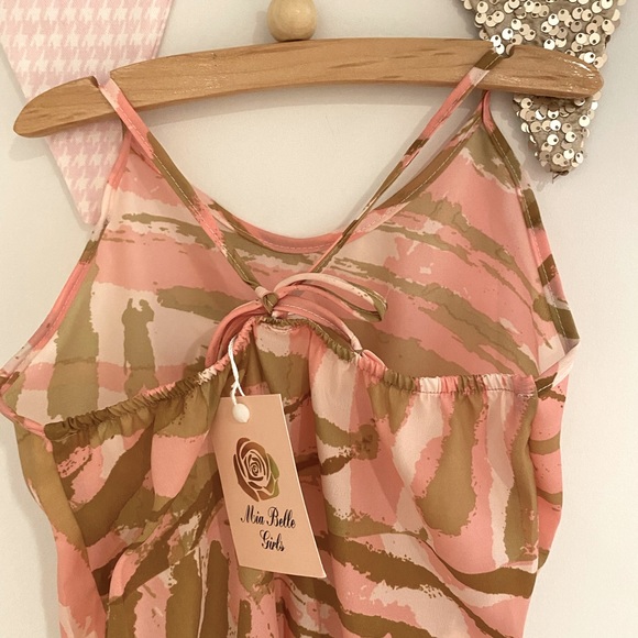 Mia Belle Romper - new with tags size 6X - Picture 2 of 3